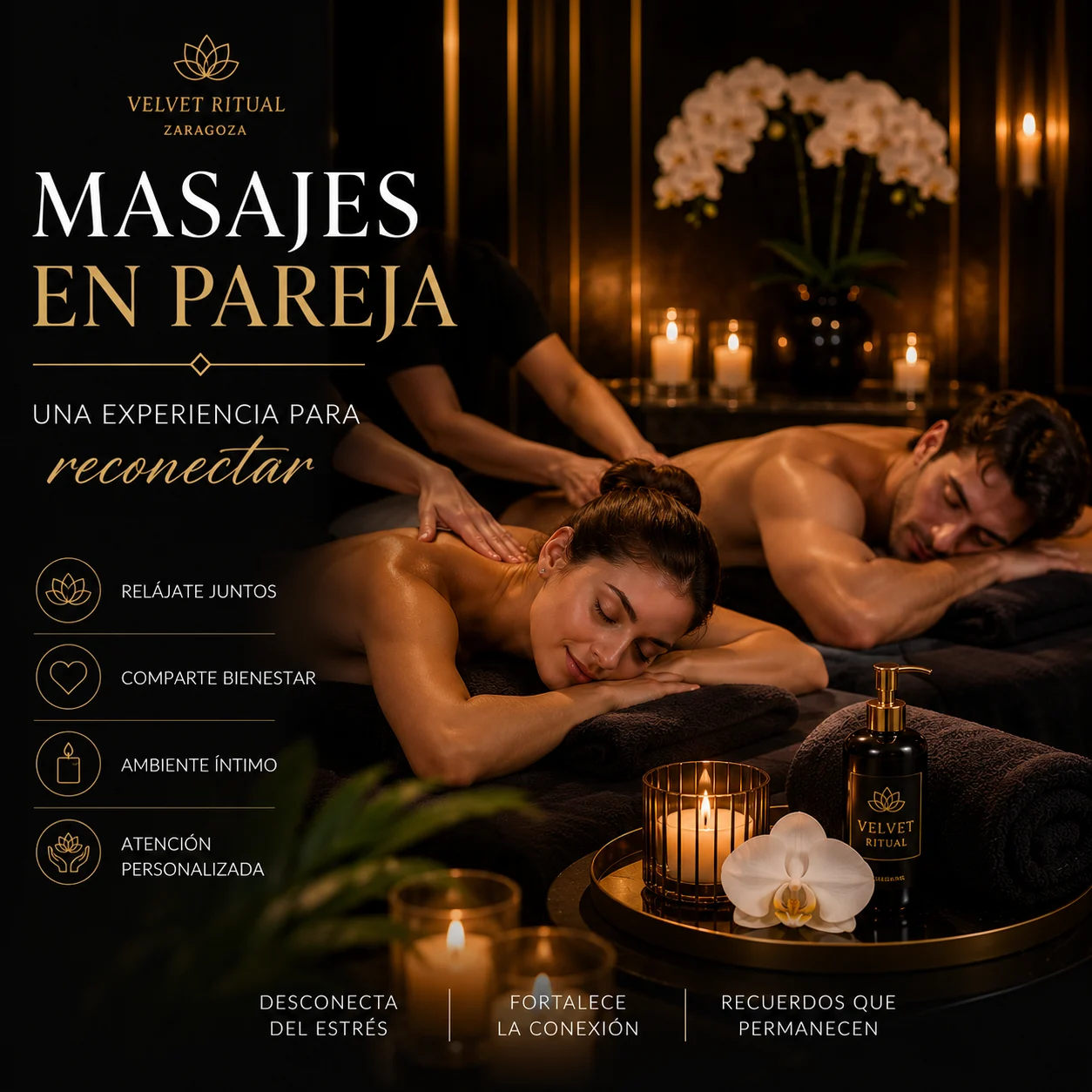Centro de masajes en Zaragoza, masajes en pareja