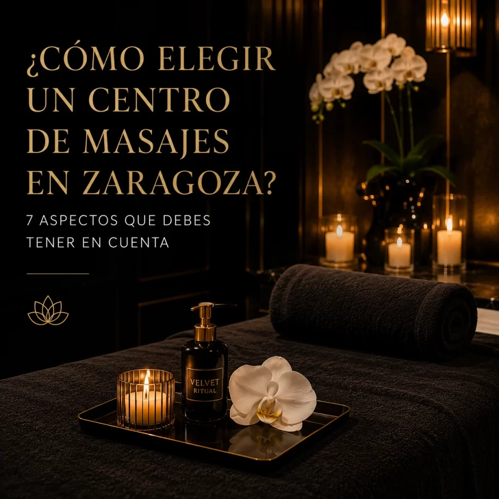 Centro de masajes en Zaragoza, elegir un centro d emasajes