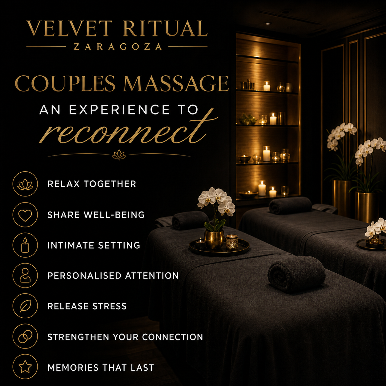 Couples massage in Zaragoza