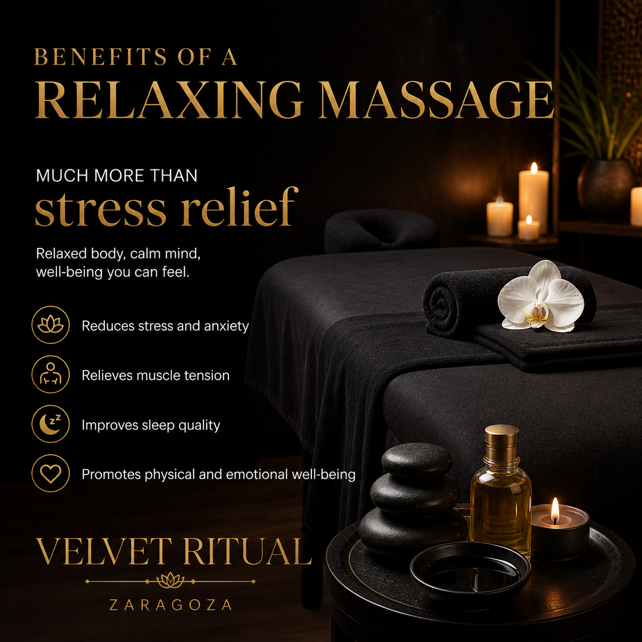 Benefits of a relaxing massage