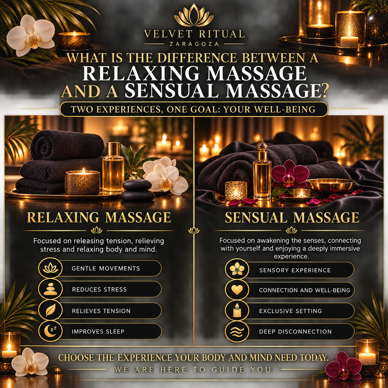 Erotic Massages in Zaragoza | Velvet Ritual